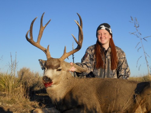 Baylee's New Mexico Mule deer 2013