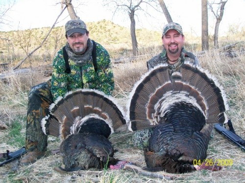 Mark and Jr. Merriam Turkey's 2009